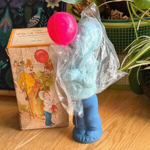 Avon Fly-A-Ballon Figural Decanter Bottle, Vintage Circa 1975